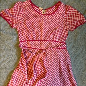 Vintage Polka Dot Pink Dress